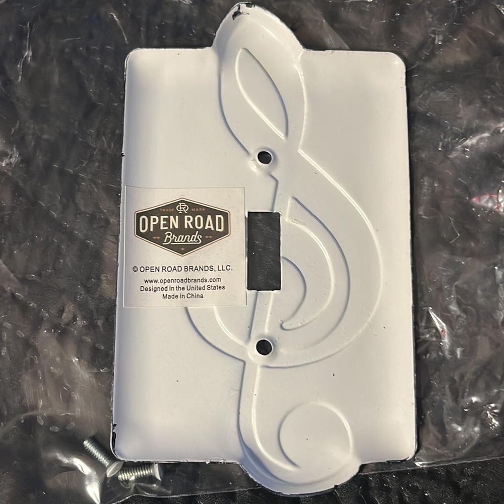 Musical note wall switch plate - Picture 2 of 3